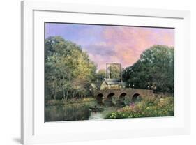 The Village Bridge-Alexander Sheridan-Framed Art Print