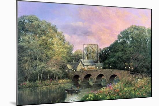 The Village Bridge-Alexander Sheridan-Mounted Art Print