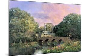 The Village Bridge-Alexander Sheridan-Mounted Art Print