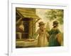 The Village Butcher-John Cranch-Framed Giclee Print