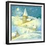 The Village Carol Service, 2008-David Cooke-Framed Giclee Print