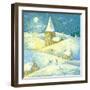 The Village Carol Service, 2008-David Cooke-Framed Giclee Print