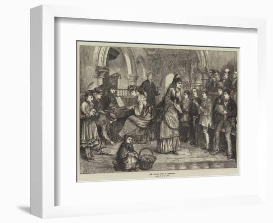 The Village Choir at Rehearsal-Matthew White Ridley-Framed Giclee Print