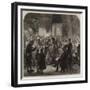 The Village Choir Rehearsing the Christmas Anthem-null-Framed Giclee Print