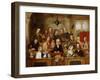 The Village Choir-John Watkins Chapman-Framed Giclee Print