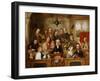 The Village Choir-John Watkins Chapman-Framed Giclee Print