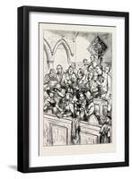 The Village Choir-null-Framed Giclee Print