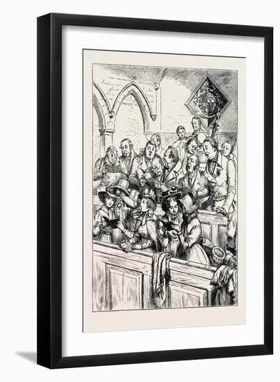 The Village Choir-null-Framed Giclee Print