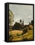 The Village Church, 1891-Henri-Joseph Harpignies-Framed Stretched Canvas