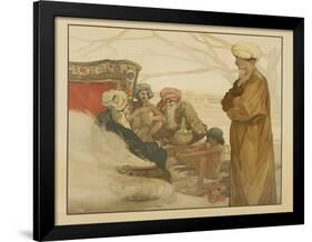 The Village Club, from "The Jungle Book," by Rudyard Kipling, 1903-Charles Maurice Detmold-Framed Giclee Print