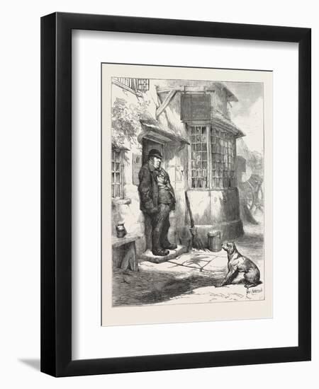 The Village Comedy-null-Framed Giclee Print