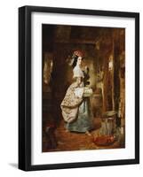 The Village Coquette-George Lance-Framed Giclee Print