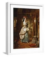 The Village Coquette-George Lance-Framed Giclee Print