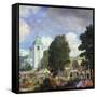 The Village Fair, 1920-B^M^ Kustodiev-Framed Stretched Canvas