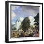 The Village Fair, 1920-B^M^ Kustodiev-Framed Giclee Print