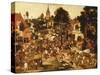 The Village Fair-Pieter Brueghel the Younger-Stretched Canvas