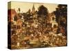 The Village Fair-Pieter Brueghel the Younger-Stretched Canvas