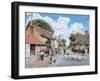 The Village Farrier-Trevor Mitchell-Framed Giclee Print