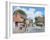 The Village Farrier-Trevor Mitchell-Framed Giclee Print