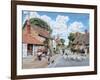 The Village Farrier-Trevor Mitchell-Framed Giclee Print