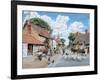 The Village Farrier-Trevor Mitchell-Framed Giclee Print