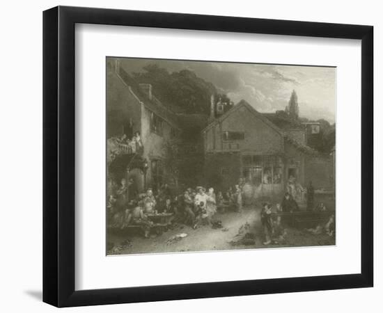 The Village Festival-Sir David Wilkie-Framed Giclee Print