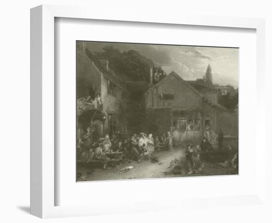 The Village Festival-Sir David Wilkie-Framed Giclee Print