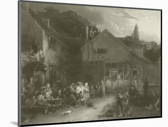 The Village Festival-Sir David Wilkie-Mounted Giclee Print