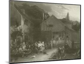 The Village Festival-Sir David Wilkie-Mounted Giclee Print