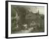 The Village Festival-Sir David Wilkie-Framed Giclee Print