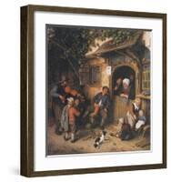 The Village-Fiddler , 1673-Adriaen Ostade-Framed Collectable Print