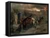 The Village Firemen, 1857-Pierre Puvis de Chavannes-Framed Stretched Canvas