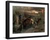 The Village Firemen, 1857-Pierre Puvis de Chavannes-Framed Giclee Print