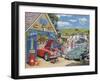 The Village Garage-Trevor Mitchell-Framed Giclee Print