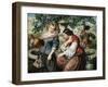 The Village Gossips-Daniel Maclise-Framed Giclee Print