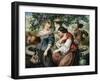 The Village Gossips-Daniel Maclise-Framed Giclee Print