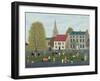 The Village Green-Vincent Haddelsey-Framed Giclee Print