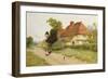 The Village Inn-Arthur Claude Strachan-Framed Premium Giclee Print