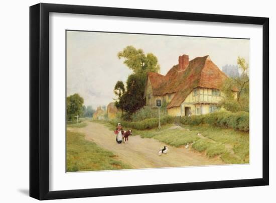 The Village Inn-Arthur Claude Strachan-Framed Premium Giclee Print