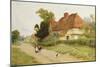 The Village Inn-Arthur Claude Strachan-Mounted Premium Giclee Print