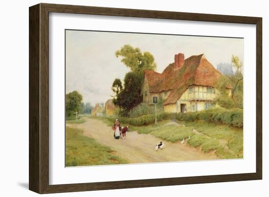 The Village Inn-Arthur Claude Strachan-Framed Giclee Print