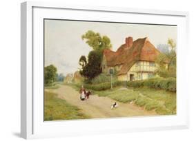 The Village Inn-Arthur Claude Strachan-Framed Giclee Print