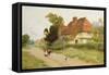 The Village Inn-Arthur Claude Strachan-Framed Stretched Canvas