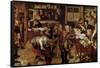 The Village Lawyer, 1621-Pieter Brueghel the Younger-Framed Stretched Canvas