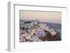 The Village Lit by the Setting Sun, Firostefani, Santorini (Thira) (Thera)-Ruth Tomlinson-Framed Photographic Print