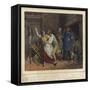 The Village Lothario-F. Grenier-Framed Stretched Canvas