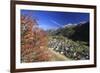 The Village of Ardez in Autumn in the Low Engadine. Swiss National Park. Switzerland. Europe-ClickAlps-Framed Photographic Print