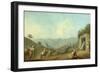 The Village of Betania with a View of the Dead Sea-Luigi Mayer-Framed Giclee Print