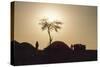 The Village of Botta at Sunset. Botta, Mali., 1990S (Photo)-James L Stanfield-Stretched Canvas
