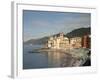 The Village of Camogli, Liguria, Italy, Europe-Angelo Cavalli-Framed Photographic Print